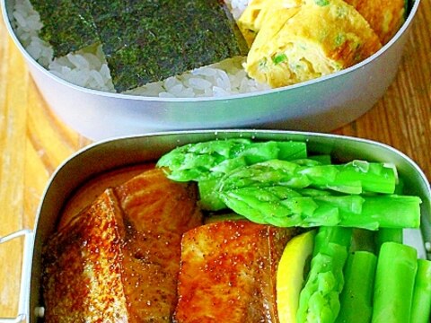 ぶりの照り焼き＊そばつゆを使って